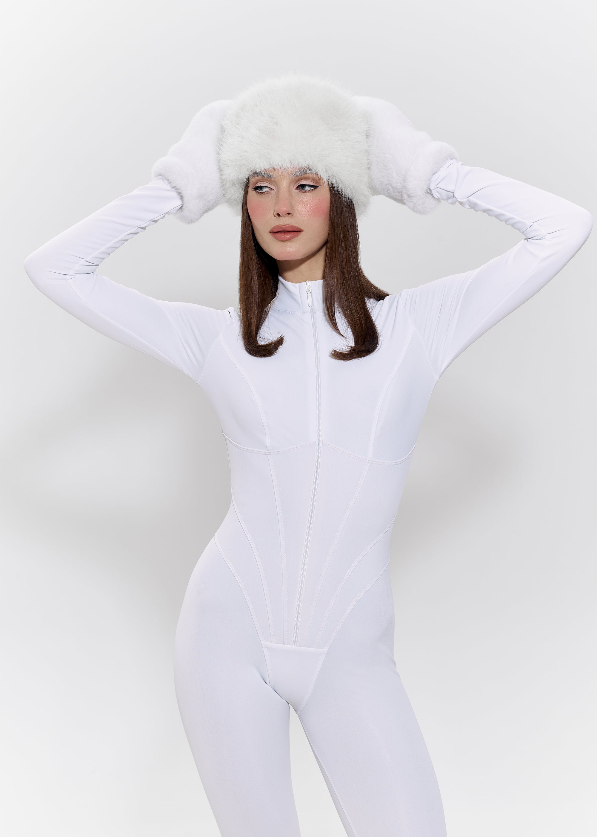 Fleece Jumpsuit Wakanda White