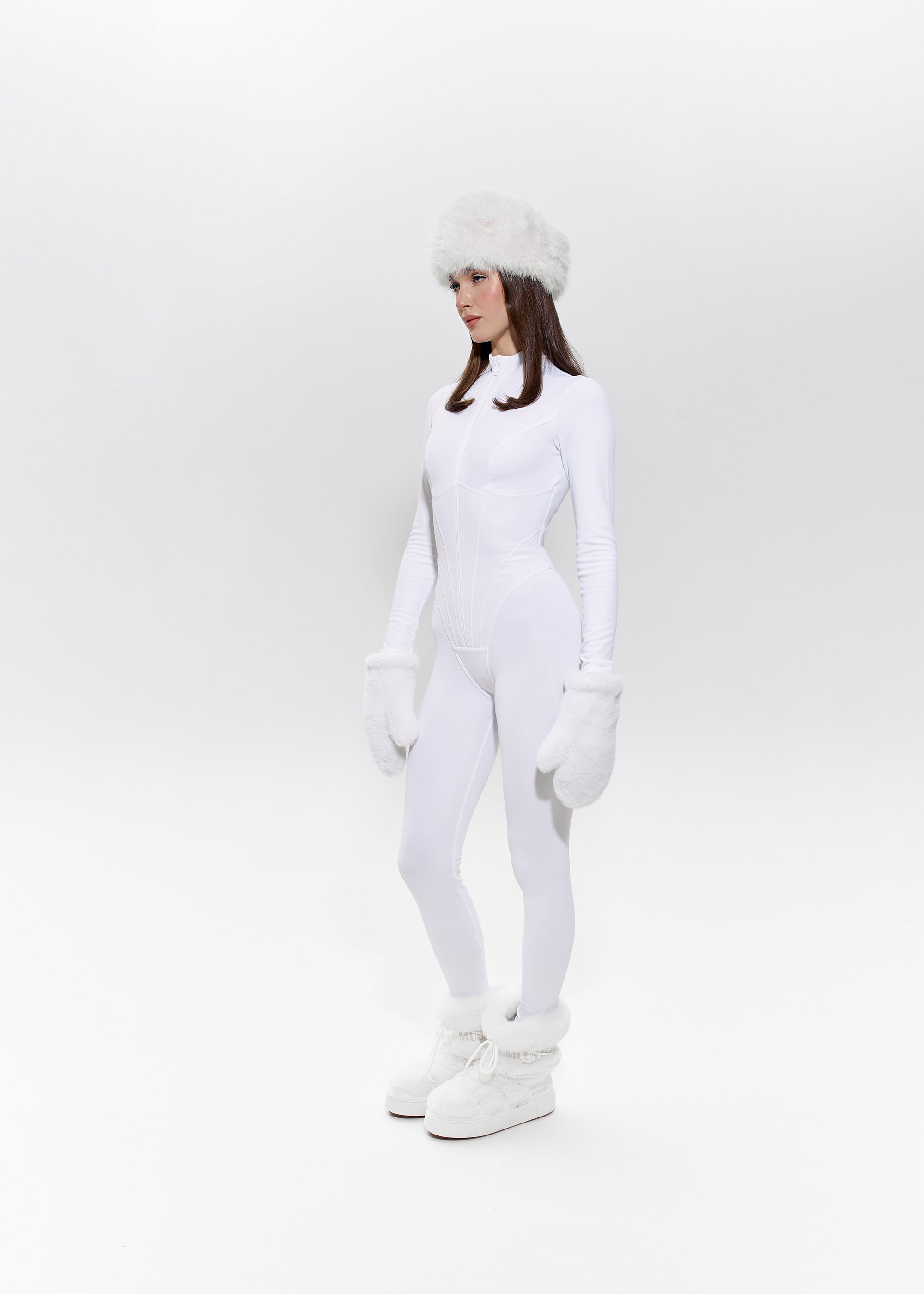 Fleece Jumpsuit Wakanda White