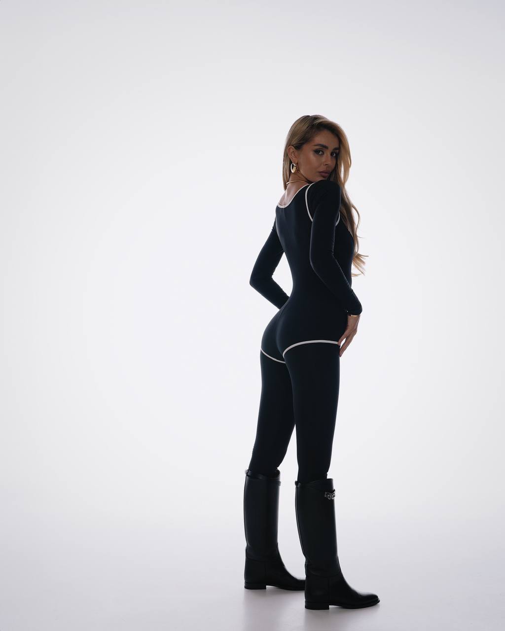 Fleece Jumpsuit Monroe Nigredo