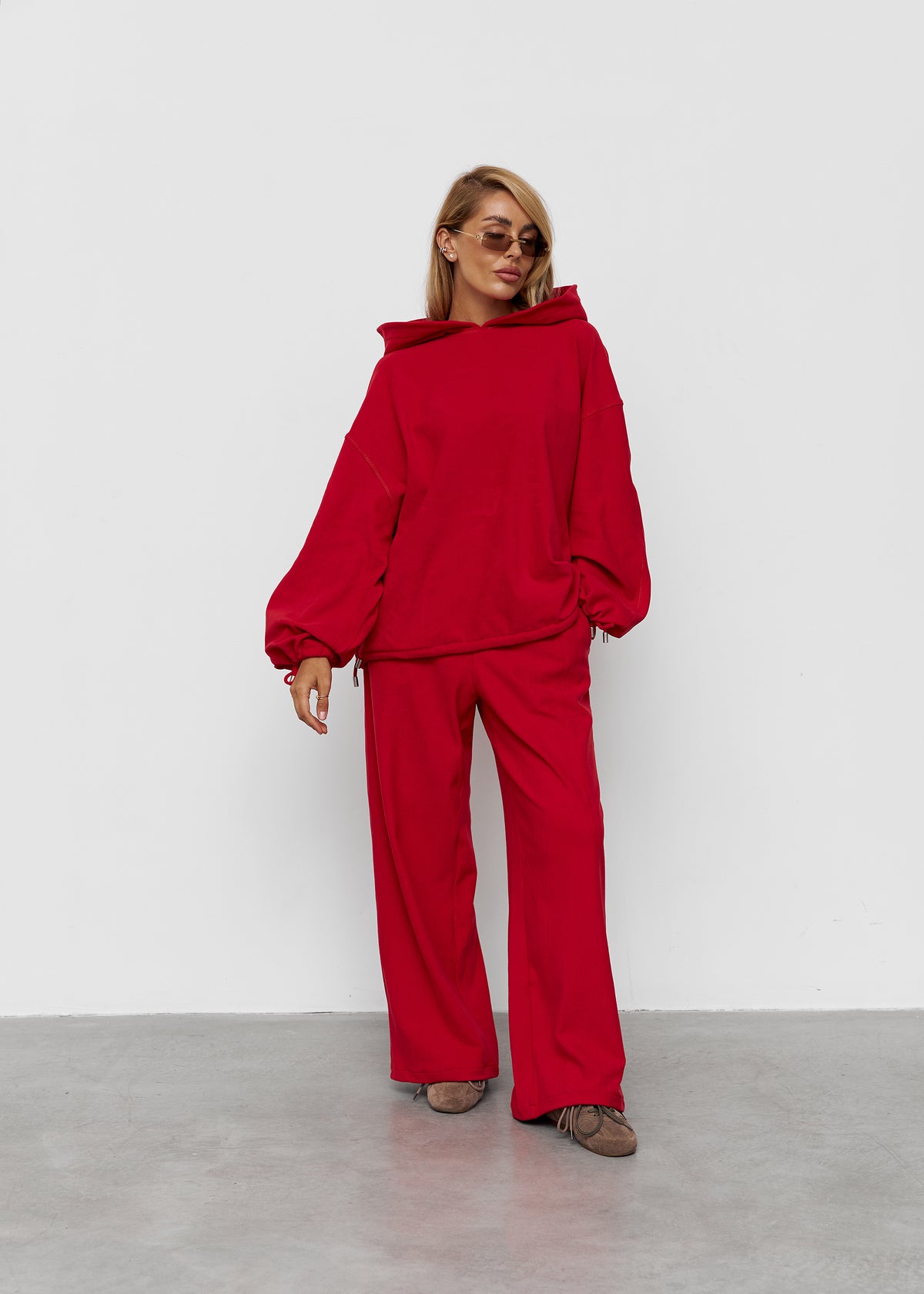 Fleece Flow Set Red