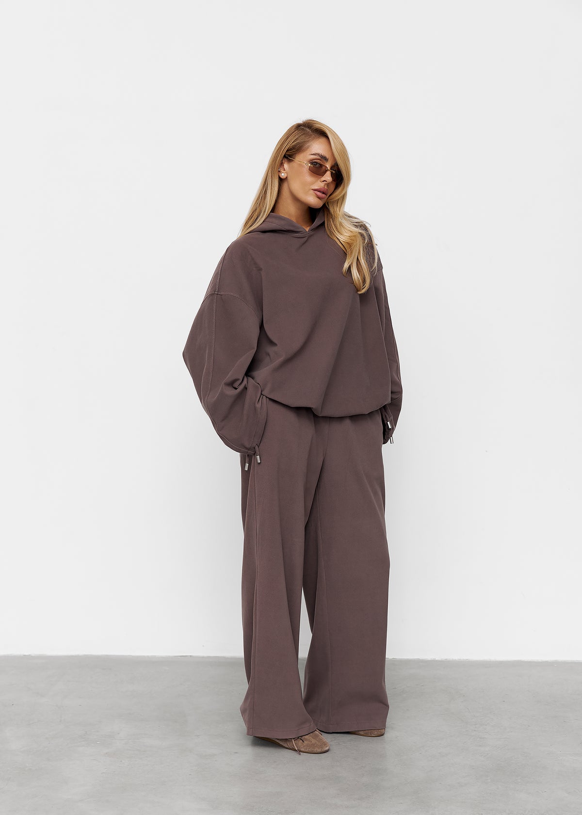 Fleece Flow Set Cocoa