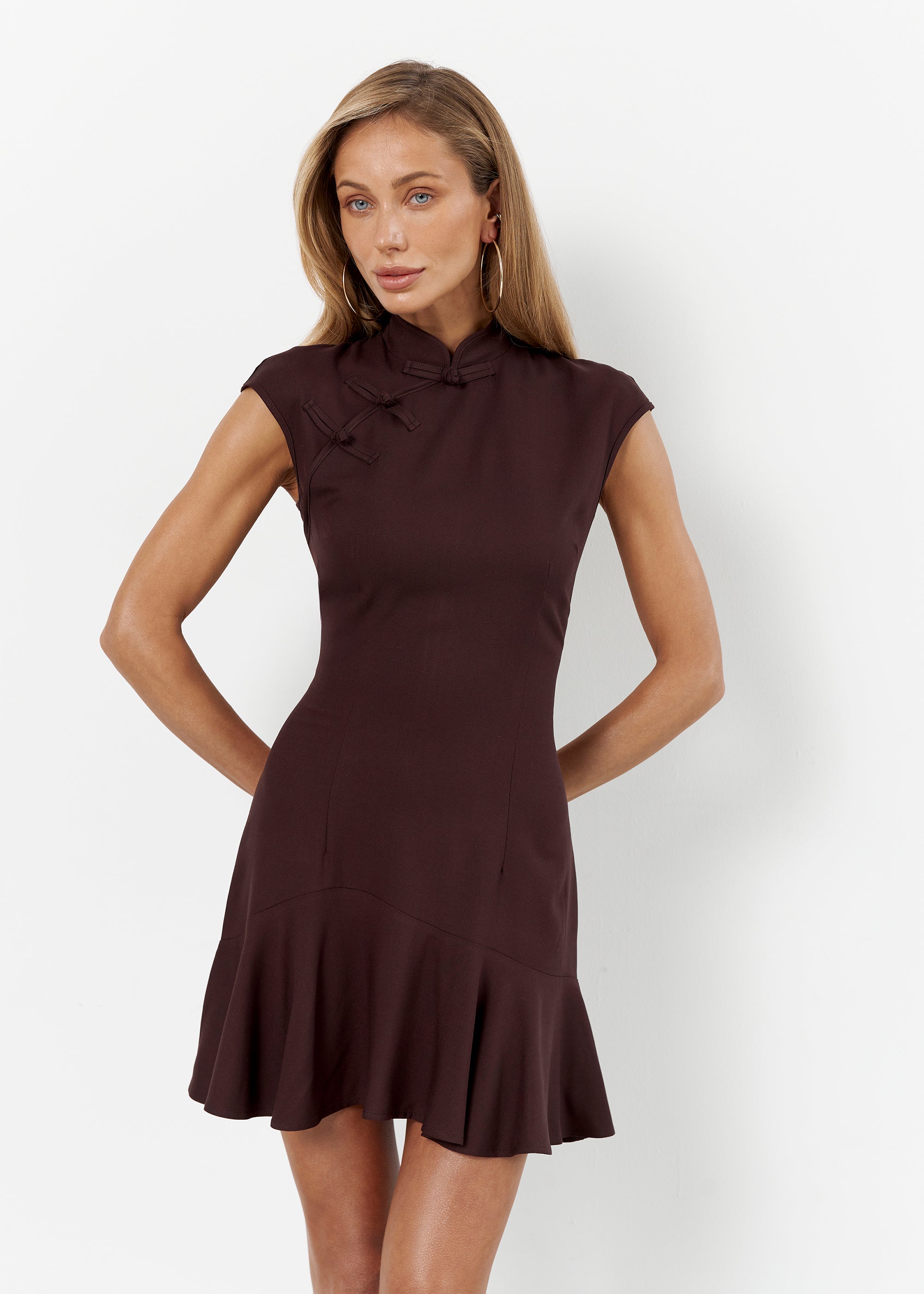 Dress Ori Plum
