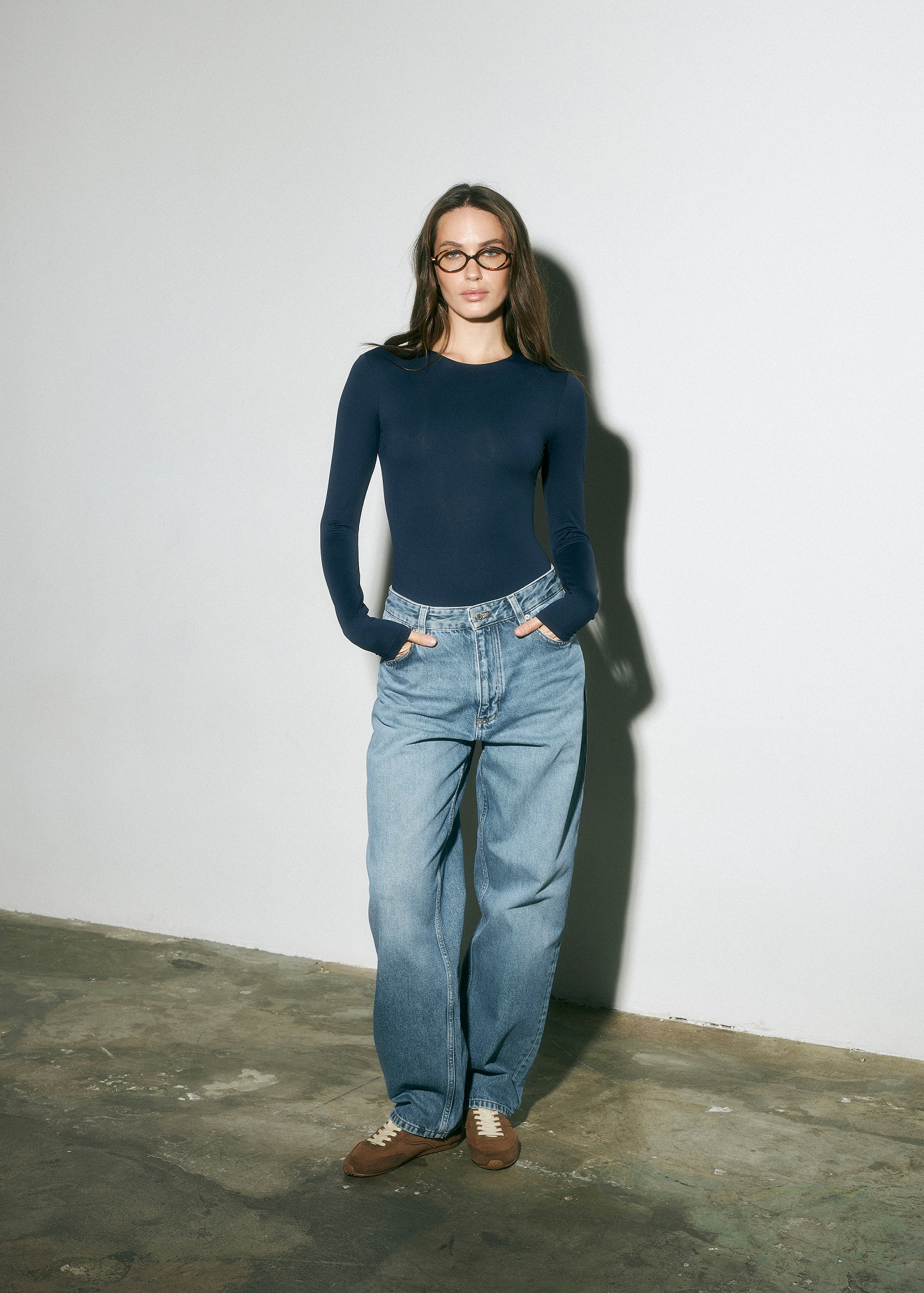 Bodysuit Arabesque Navy blue