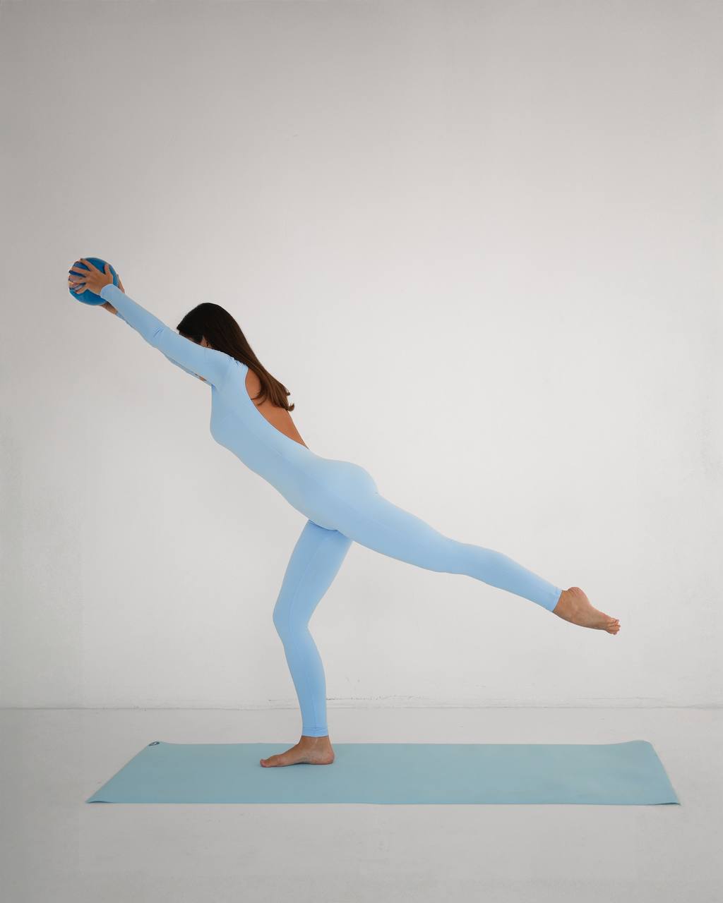 Jumpsuit Arabesque Sky Blue